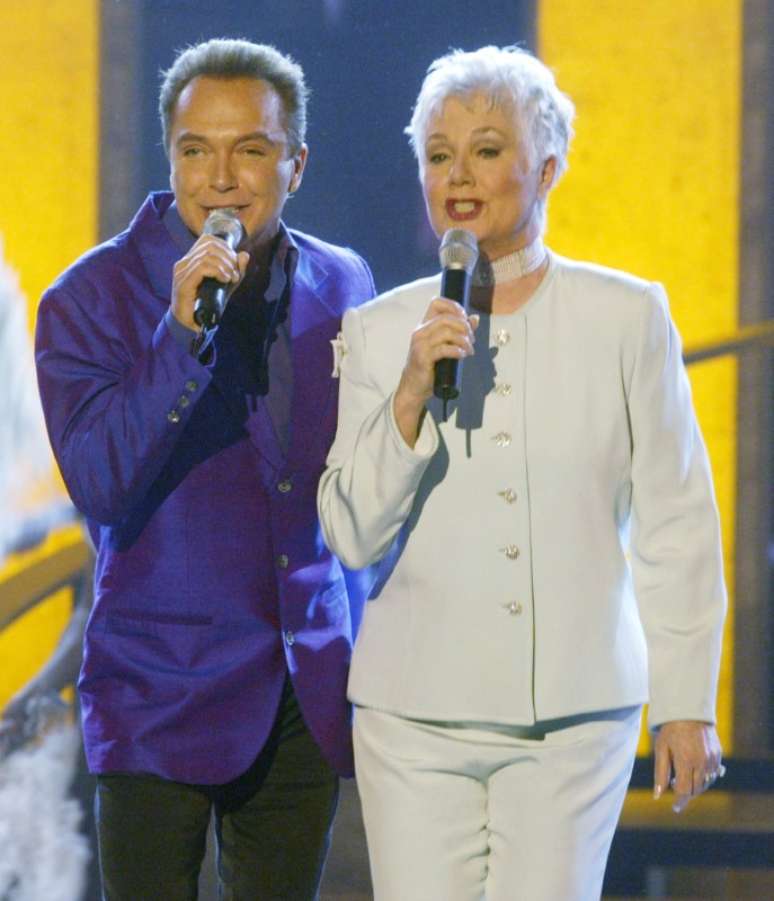 David Cassidy com a atriz Shirley Jones, em evento em 2003
02/03/2003
REUTERS/Fred Prouser