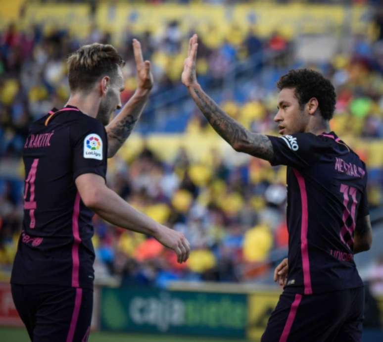 Messi pressentia a saída de Neymar para o PSG (Foto: Desiree Martin / AFP)