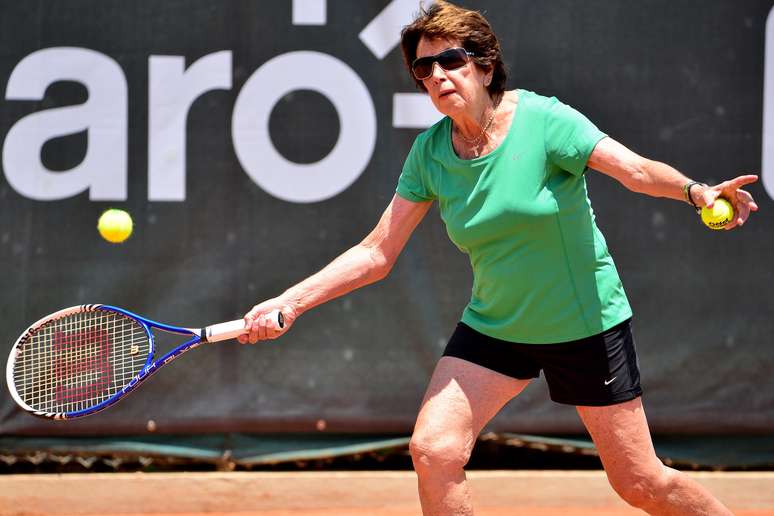 A ex-tenista Maria Esther Bueno, em 2016