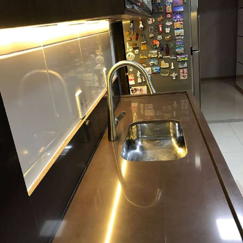 44. Modelo de balcão de cozinha