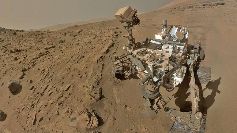 Curiosity em Marte