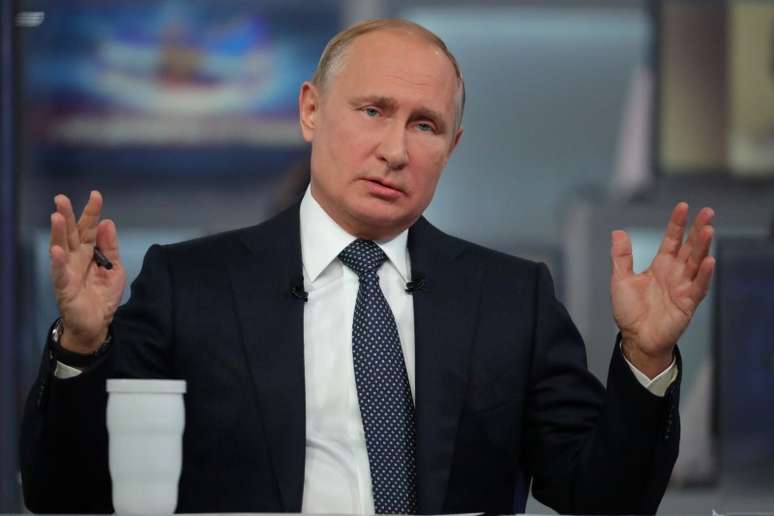 Presidente russo, Vladimir Putin, em Moscou 07/06/2018 Sputnik/Mikhail Klimentyev/Kremlin via REUTERS