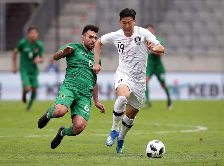 Mesmo com Son Heung-Min em campo, Coreia do Sul e Bolívia empataram em 0 a 0