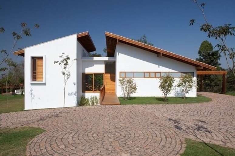 6 – Projeto de construção de casas baratas em estilo moderno