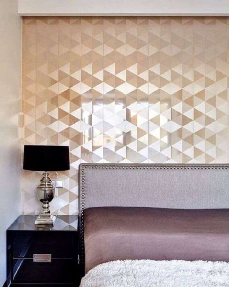 36. Alguns modelos de papel de parede 3D são ótimas ideias para inovar na decoração de parede
