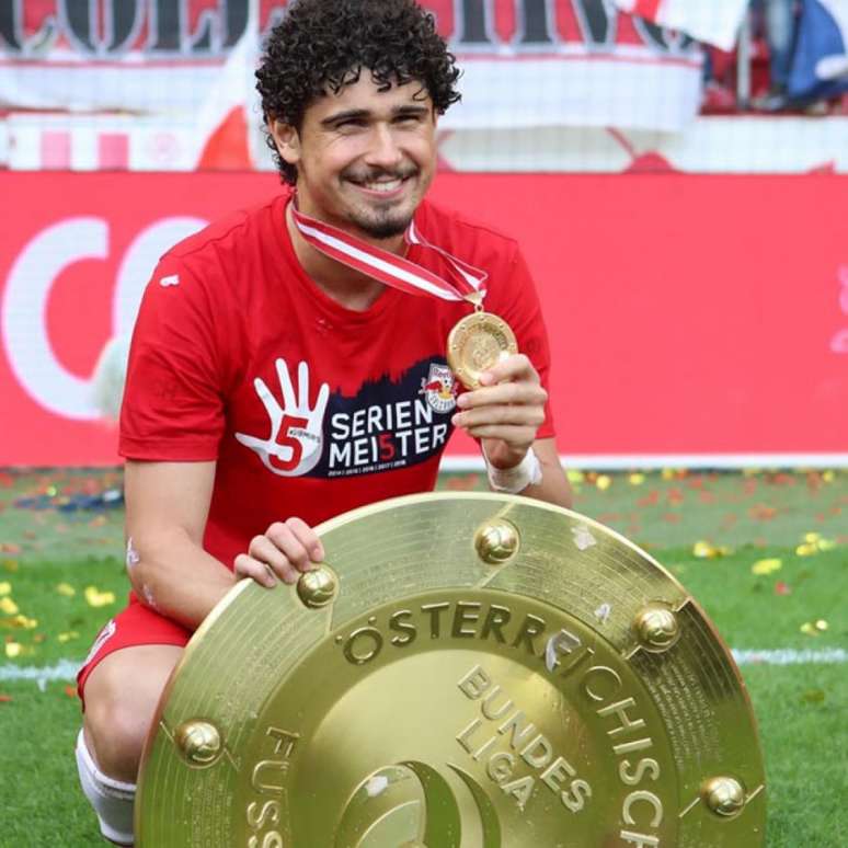 André Ramalho foi campeão nacional na última temporada (Foto: Red Bull Salzburg / Divulgação)