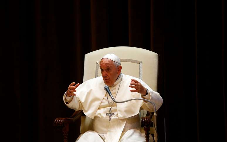 Papa Francisco no Vaticano 09/01/2018 REUTERS/Stefano Rellandini