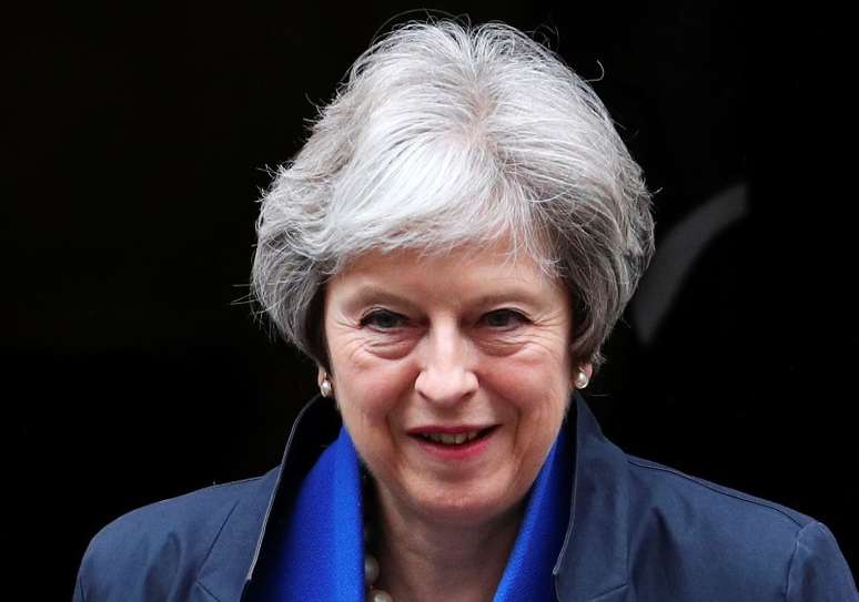 Primeira-ministra britânica, Theresa May
02/05/2018
REUTERS/Hannah McKay