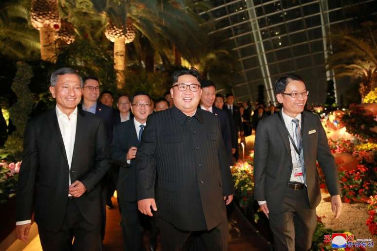 Kim Jong Un visita Cingapura
 11/6/2018  KCNA via REUTERS 