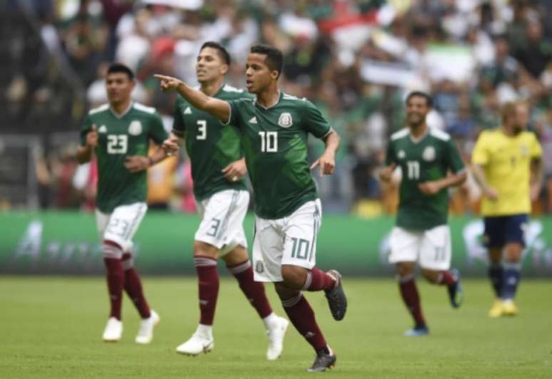 México em amistoso contra a Escócia: 1 a 0