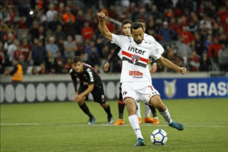 Resultado apenas segundo tempo na 11ª rodada: Atlético-PR 0x1 São Paulo