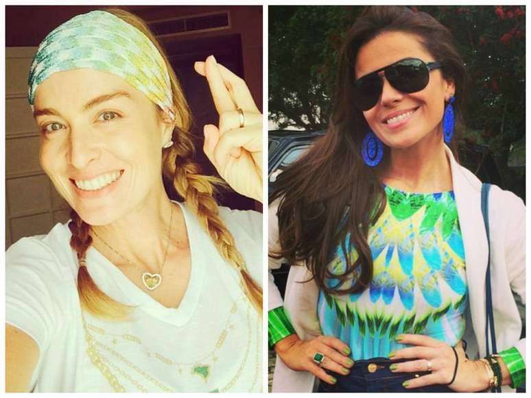 Ang&eacute;lica e Giovanna Antonelli (Fotos: Instagram/Reprodu&ccedil;&atilde;o)