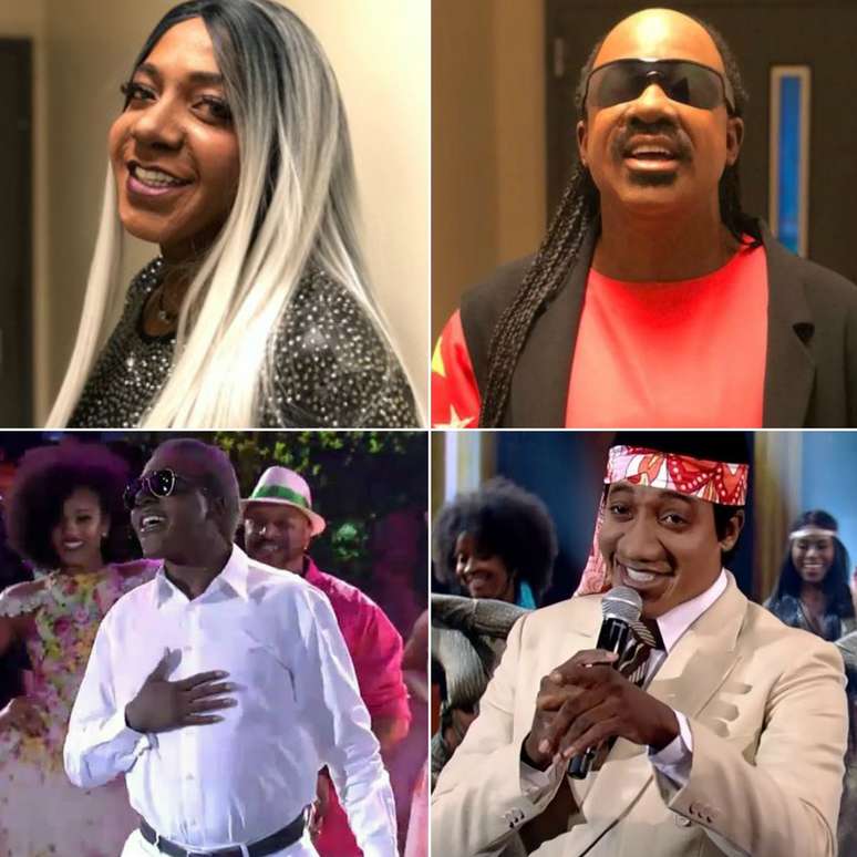 Algumas das caracteriza&ccedil;&otilde;es de Mumuzinho no &lsquo;Faust&atilde;o&rsquo;: show de talento e versatilidade