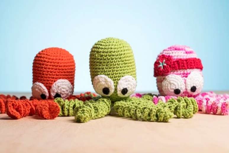 13 &ndash; Polvo de croch&ecirc; com olhinhos grandes.