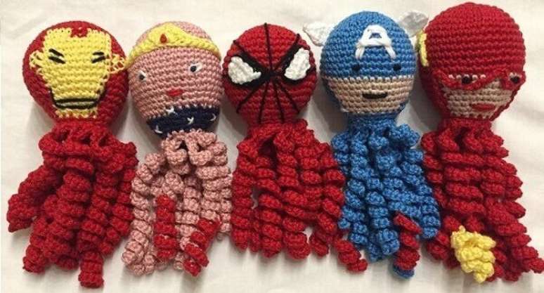 17 &ndash; Polvo de croch&ecirc; &ldquo;Os Vingadores&rdquo;.