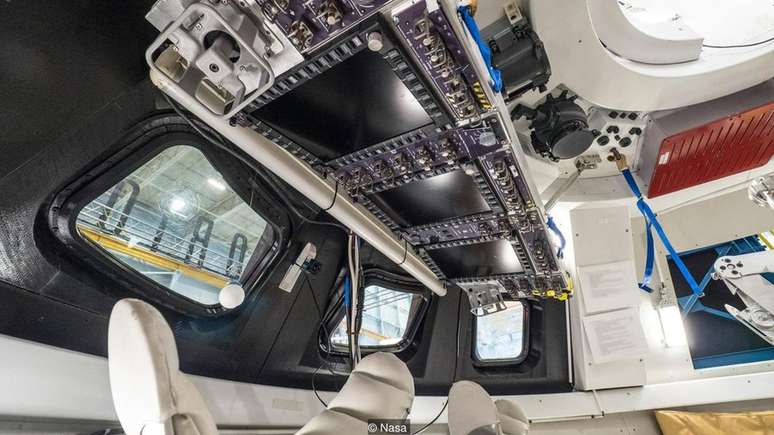 A nave espacial vai transportar quatro astronautas em missões previstas para durar semanas | Foto: Nasa