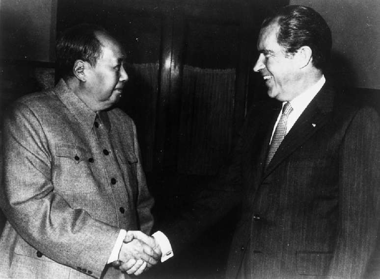 Encontro entre Mao e Nixon foi vit&oacute;ria diplom&aacute;tica e marcou in&iacute;cio de uma lucrativa rela&ccedil;&atilde;o comercial