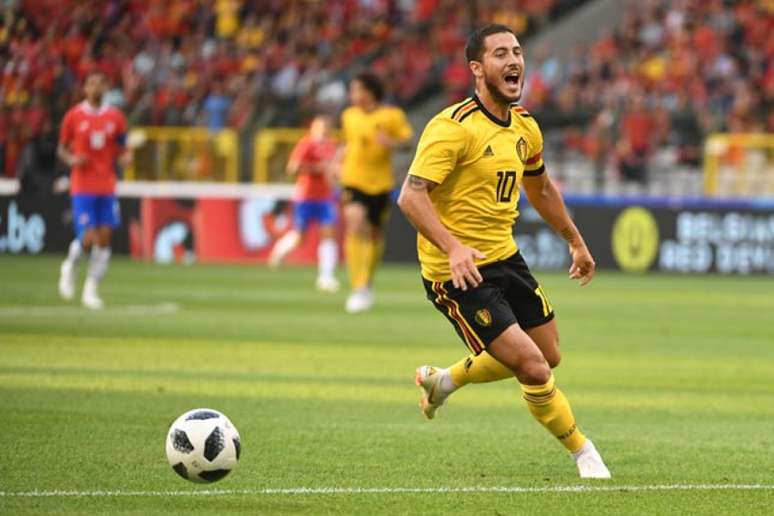 Hazard é um dos principais nomes da seleção da Bélgica (Foto: Emmanuel Dunand / AFP)