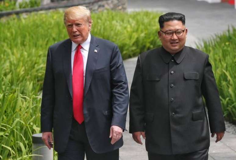 Trump promete convidar Kim para Casa Branca