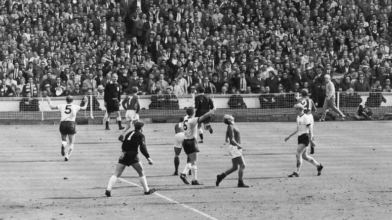 A Inglaterra foi campe&atilde; em 1966 ao vencer a Alemanha na final
