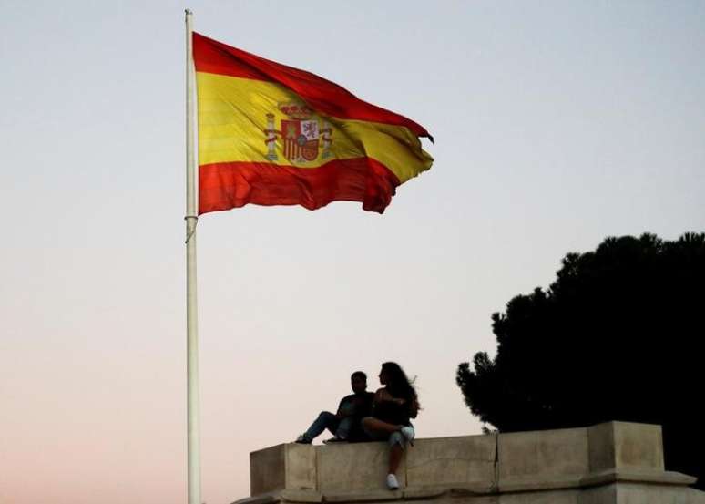 Bandeira da Espanha é vista em Madri 27/10/2017 REUTERS/Paul Hanna 