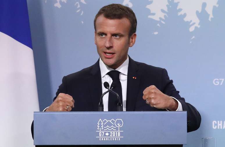 Presidente da França, Emmanuel Macron
09/06/2018
REUTERS/Yves Herman
