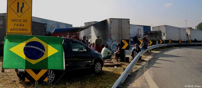 Respostas da população á greve de caminhoneiros foram ambíguas