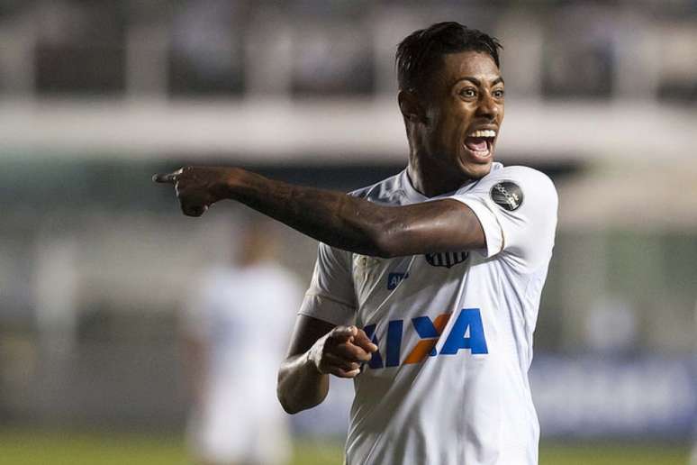 Técnico Jair Ventura conta com Bruno Henrique para sobreviver ao Santos (Foto: Ivan Storti)