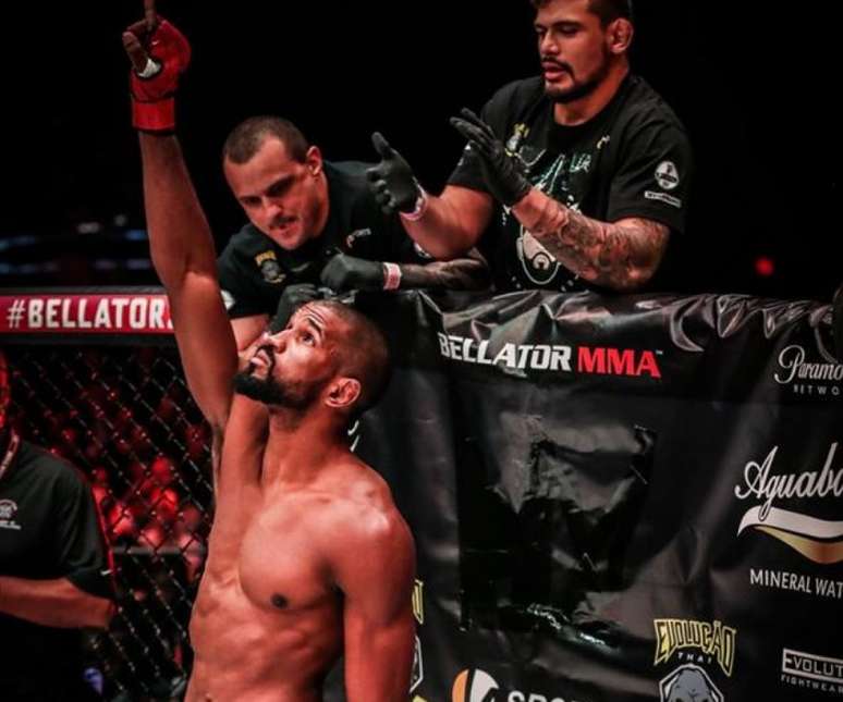 Rafael Carvalho prometeu voltar mais forte na busca em reconquistar o cinturão peso-médio (Foto: Bellator MMA)