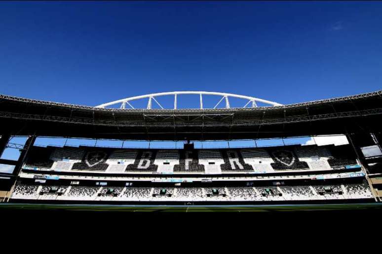 Sem ação no campo durante a Copa, estádio terá atração no setor Oeste (Foto: Vitor Silva/SSPress/Botafogo)