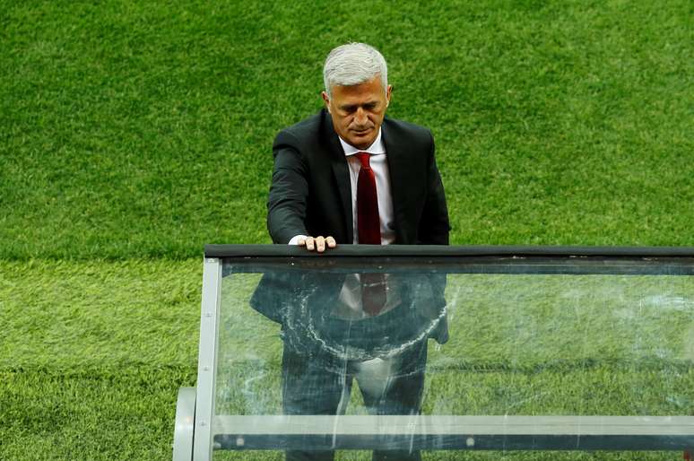 T&eacute;cnico da Su&iacute;&ccedil;a, Vladimir Petkovic 17/06/2018 REUTERS/Jason Cairnduff
