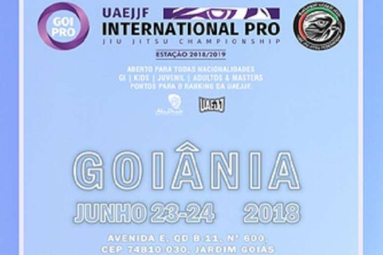 International Pro de Goiana acontece neste fim de semana nos dias 23 e 24 no estado de Goiás (Foto: Divulgação)