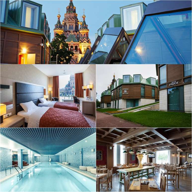 Hotel New Peterhof, em São Petersburgo, é onde a seleção da Coreia do Sul está hospedada