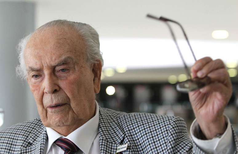 O empresário e ex-ministro Eliezer Batista, em Brasília, em 2012