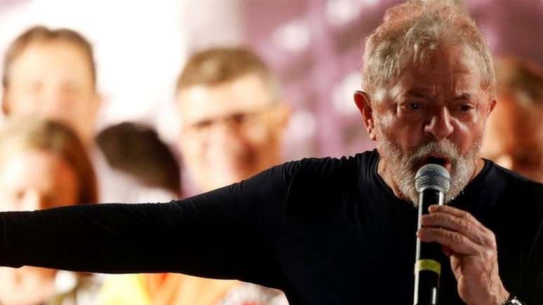 O ex-presidente Lula foi preso em abril após condenação no caso do tríplex do Guarujá