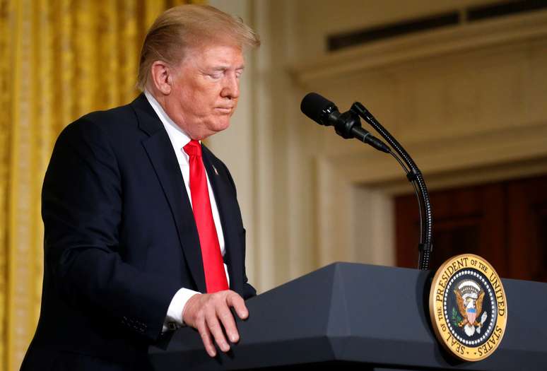 Presidente dos Estados Unidos, Donald Trump, durante evento na Casa Branca, em Washington 18/06/2018 REUTERS/Leah Millis 