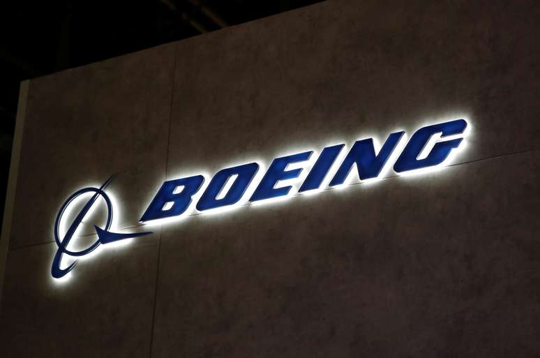 Logo da Boeing em exposi&ccedil;&atilde;o no aeroporto de Genebra, na Su&iacute;&ccedil;a
28/05/2018
REUTERS/Denis Balibouse