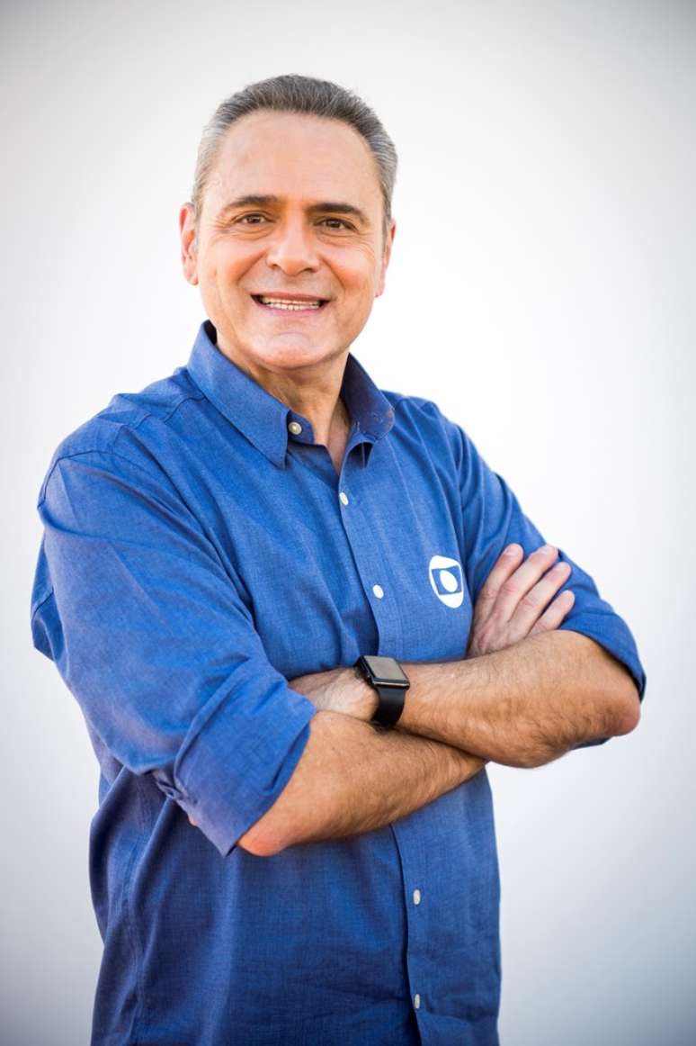 Luis Roberto, narrador da TV Globo