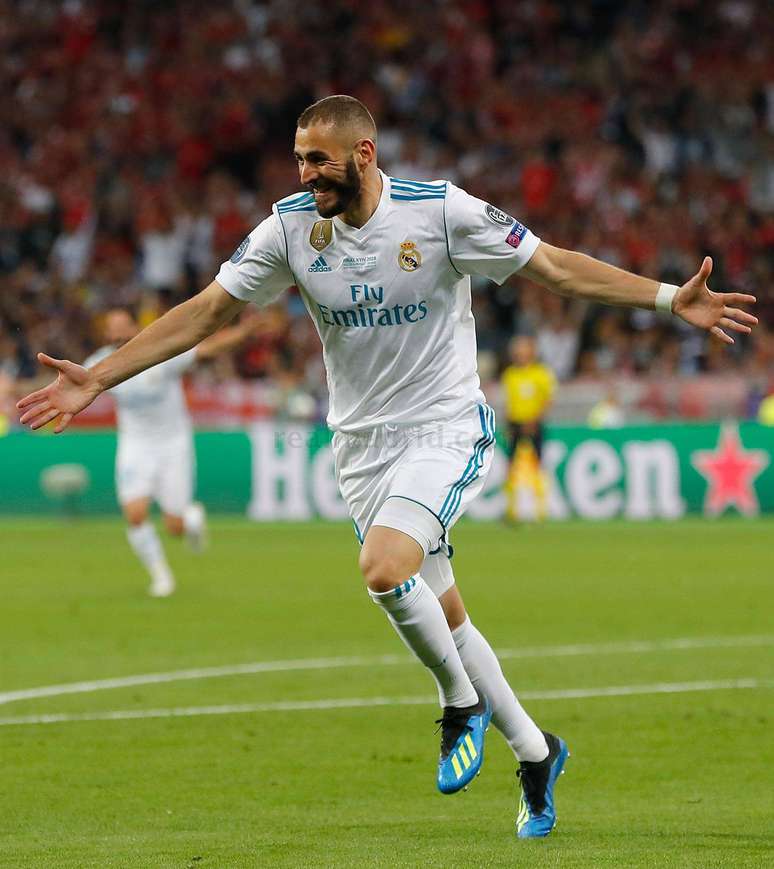 Benzema fez gol na final da Liga dos Campeões