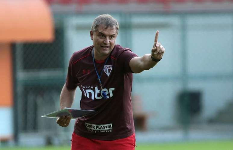 Diego Aguirre promoveu o rodízio no São Paulo e está conquistando bons resultados (Rubens Chiri/saopaulofc.net)