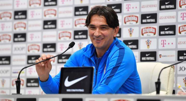 Zlatko Dalic deu entrevista coletiva nesta quarta-feira - FOTO: Divulgação