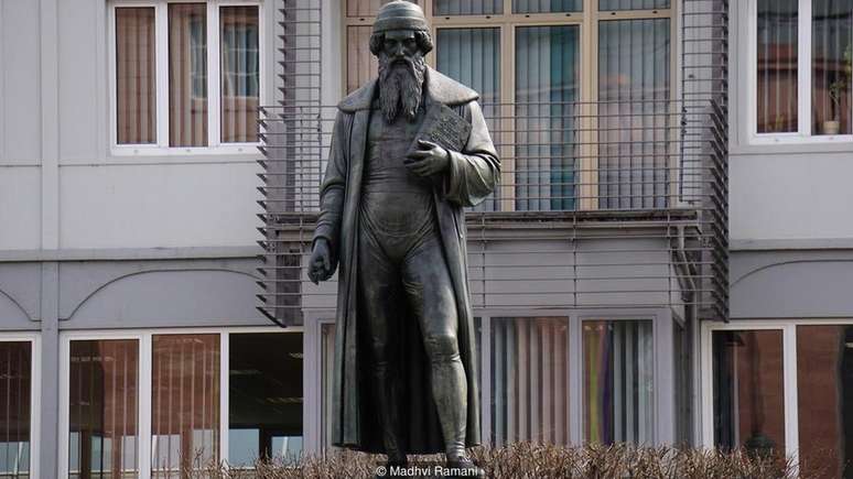 Gutenberg costuma ser representado com barba, mas é pouco provável que usasse uma | Foto: Madhvi Ramani