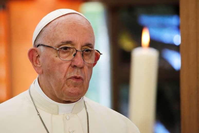 Papa Francisco em Genebra, na Suíça 21/06/2018 REUTERS/Denis Balibouse 