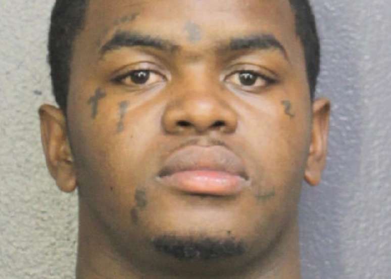 Suspeito de assassinato do rapper XXXTentacion, Dedrick D. Williams, em foto divulgada por delegacia de Broward 21/06/2018  Broward County Sheriff's Office/handout via REUTERS
