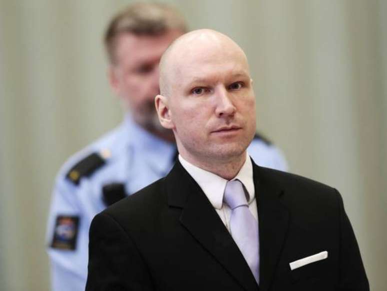 Anders Behring Breivik, terrorista de extrema direita autor dos atentados de 2011 na Noruega.