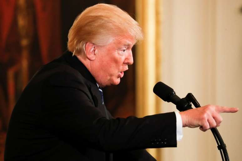 Presidente dos Estados Unidos, Donald Trump 
18/05/2018
REUTERS/Jonathan Ernst
