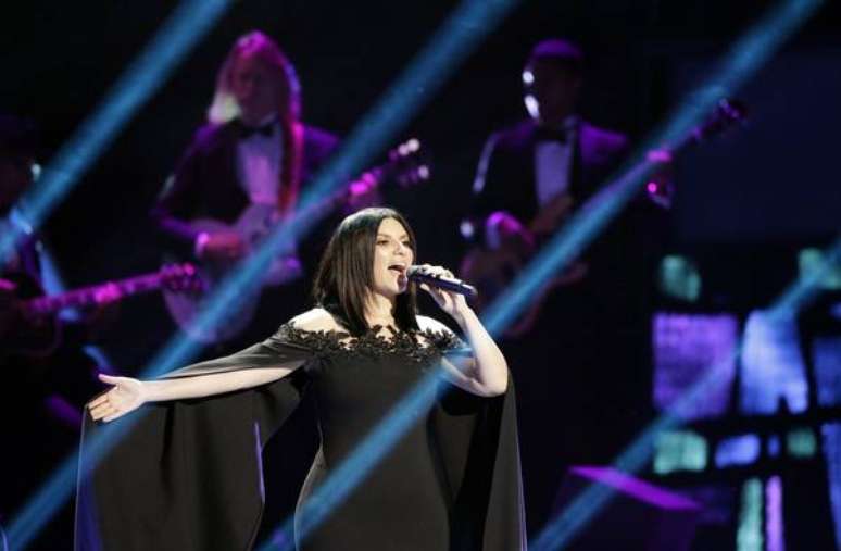 Laura Pausini na cerimônia do Grammy Latino