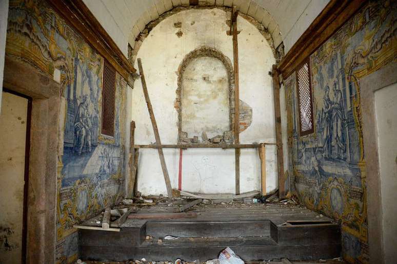 Retábulo (espécie de altar) foi furtado da Capela de Sant’ana, em São Gonçalo