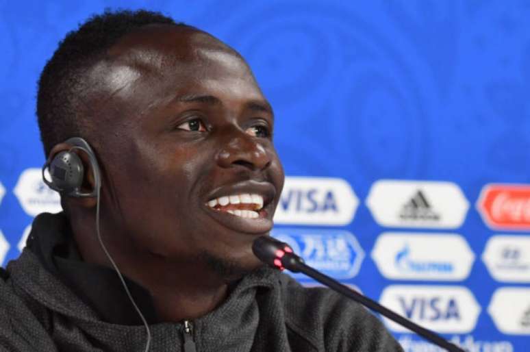 Sadio Mané é considerado o principal jogador da seleção senegalesa nesta edição da Copa do Mundo (Foto: HECTOR RETAMAL/AFP)