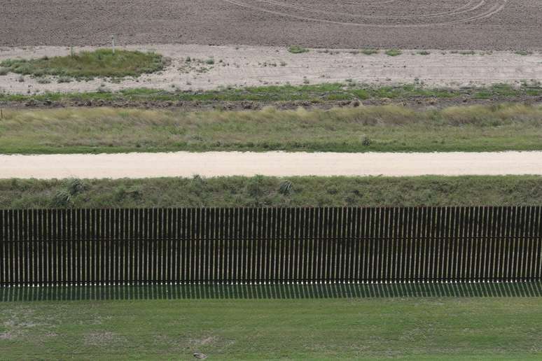 Fronteira entre México e EUA, um dos pontos de entrada de imigrantes